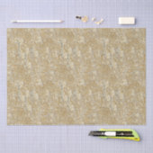Romantische Golden Glitzer Sequin Dekoration Weihn Seidenpapier (Handwerk)
