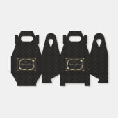 Romantische Goldmedaille Gatsby Art Deco 20s Hochz Geschenkschachtel (Ungefaltet)