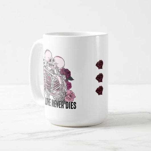Romantische Gotik Kaffeetasse (Vorderseite Links)