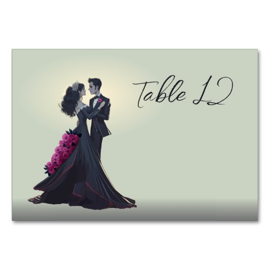 Romantische Gotische Liebhaber des Museo Cantonale Tischnummer (Vorderseite)