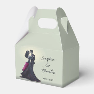 Romantische gotische Liebhaber Minimalistisch Eleg Geschenkschachtel