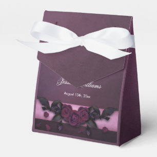 Romantische Gotische Rose & Petals Geburtstag Geschenkschachtel