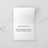 Romantische Grußkarte zum Kompliment Karte (Innenseite)