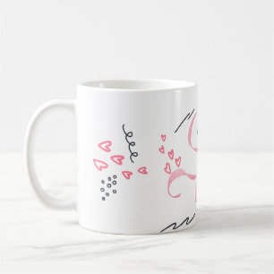 Romantische Harmonie Kaffeetasse