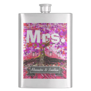 Romantische Heirloom Vintag Mason Jar Flachmann