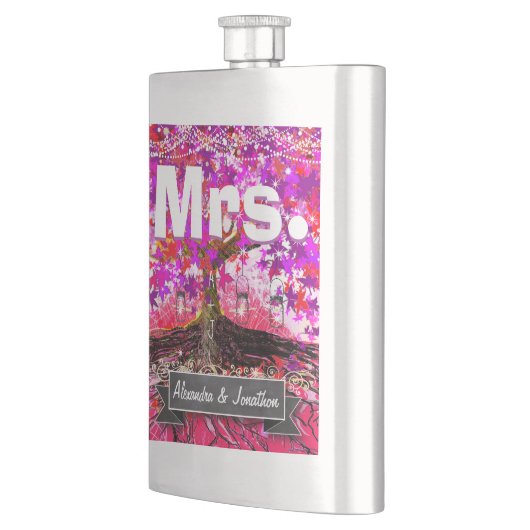 Romantische Heirloom Vintag Mason Jar Flachmann (Links)