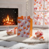 Romantische Herz Muster Geschenktasche Mittlere Geschenktüte