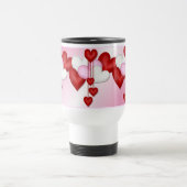 Romantische Herzdekoration Tasse (Mittel)