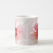Romantische Herzen der Valentinsgrüße Kaffeetasse (Mittel)