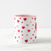 Romantische Herzenskollektion Valentinische Tasse (Zentrum)