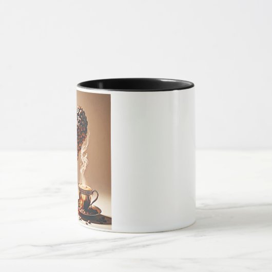 Romantische herzförmige Tasse - Perfektes Geschenk (Zentrum)