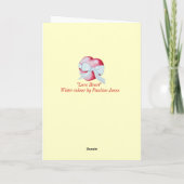 Romantische Herzgestaltung für Valentine Karte (Rückseite)