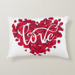 Romantische Herzkissen der Liebe - perfekt für Val Dekokissen