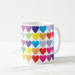 Romantische Herzklassik Kaffeetasse