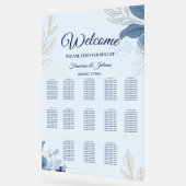 Romantische Hochzeit am Wasser Acrylschild (Winkel)