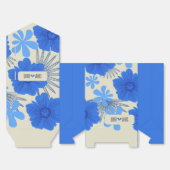 Romantische Hochzeit der Blauen Flora Geschenkschachtel (Ungefaltet)