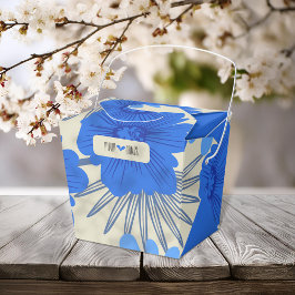 Romantische Hochzeit der Blauen Flora Geschenkschachtel