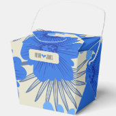 Romantische Hochzeit der Blauen Flora Geschenkschachtel (Vorderseite)