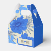 Romantische Hochzeit der Blauen Flora Geschenkschachtel (Vorderseite)