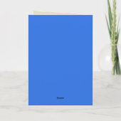Romantische Hochzeit der Blauen Flora Programm (Rückseite)