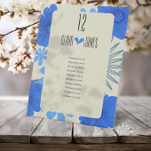 Romantische Hochzeit der Blauen Flora Sockelschild