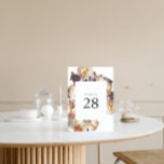 Romantische Hochzeit der modernen Blume Tischnummer<br><div class="desc">Ein klassisch elegantes Design modernisiert mit der Zahl und die Platzierung der antik modernen inspirierten Blume für eine wunderbare romantische oder sogar böhmische Hochzeit. Vintage Stilfloralen. Stilvolle Hochzeit von Boho, um die Tischnummern zu schmücken. Moderne, klassische Stilfloralen. Rosen in Weiß und Rosa. Stilvolle klassische Hochzeit mit dieser Drehung des Modernismus...</div>