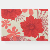 Romantische Hochzeit der Roten Flora Gästebuch (Rückseite)