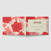 Romantische Hochzeit der Roten Flora Gästebuch (Voll)