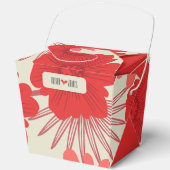 Romantische Hochzeit der Roten Flora Geschenkschachtel (Vorderseite)