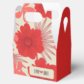 Romantische Hochzeit der Roten Flora Geschenkschachtel (Geöffnet)