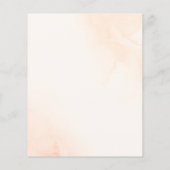 Romantische Hochzeit in Rosa (Rückseite)