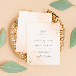 Romantische Hochzeit in Rosa