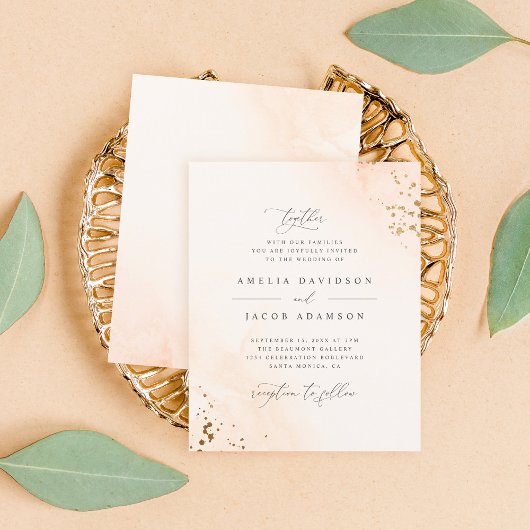 Romantische Hochzeit in Rosa