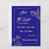 Romantische Hochzeit in Rosa Blume Save The Date (Vorderseite)
