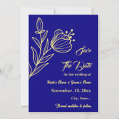 Romantische Hochzeit in Rosa Blume Save The Date (Vorderseite)