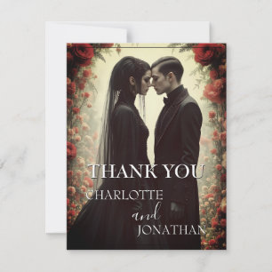 Romantische Hochzeit in Schwarz