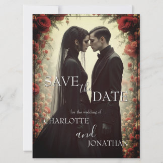 Romantische Hochzeit in Schwarz
