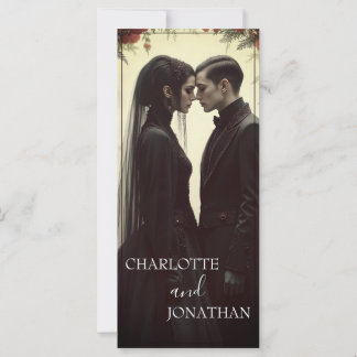 Romantische Hochzeit in Schwarz