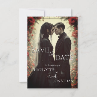 Romantische Hochzeit in Schwarz