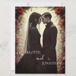 Romantische Hochzeit in schwarzer Eleganz