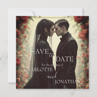 Romantische Hochzeit in schwarzer Eleganz