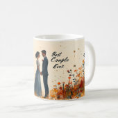 Romantische Hochzeit & Jubiläum Kaffeetasse (VorderseiteRechts)