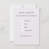 Romantische Hochzeit von Aquarellfarben RSVP Karte (Rückseite)