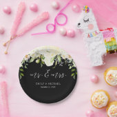 Romantische Hochzeit von Elfenbein Pappteller (Party)