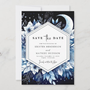 Romantische Hochzeit von Moonlit Save The Date
