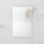 Romantische Hochzeiten mit Wasserfarben - Danke (Innenseite)