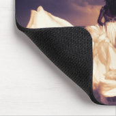 Romantische Hochzeits-Paare Mousepad (Ecke)