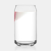 Romantische Hochzeitsdose Glas mit Rose Blume druc (Rückseite)