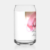 Romantische Hochzeitsdose Glas mit Rose Blume druc (Rechts)