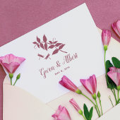 Romantische Hochzeitsdrachenfliegen mit mehreren Z Gummistempel